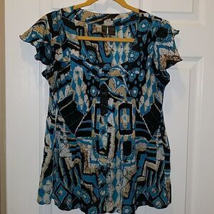 SERE NADE  New York ribbed blouse Sz. L